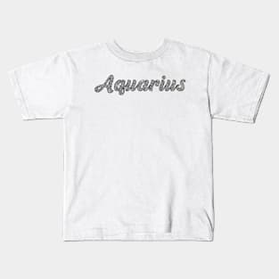 Aquarius Glitter Kids T-Shirt